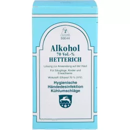 ALKOHOL 70 % V/V Heterich, 500 ml