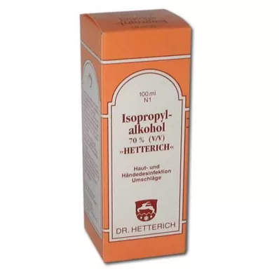 ISOPROPYLALKOHOL 70 % V/V Heterich, 100 ml ISOPROPYLALKOHOL 70 % V/V Heterich, 100 ml