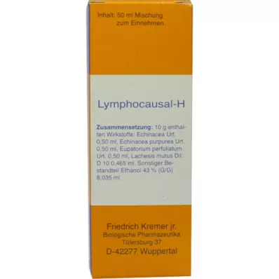 LYMPHOCAUSAL H lašai, 50 ml LYMPHOCAUSAL H lašai, 50 ml