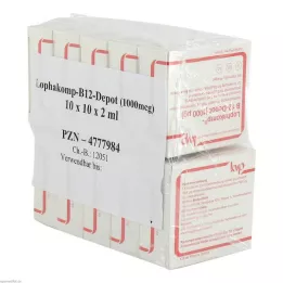 LOPHAKOMP B 12 Depot 1000 μg injekcinis tirpalas, 100X2 ml