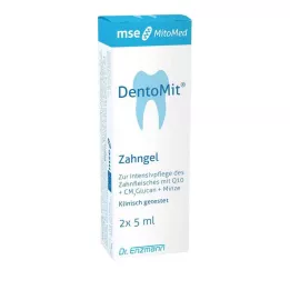 DENTOMIT Dantų gelis, 2X5 ml
