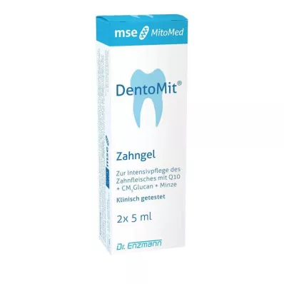 DENTOMIT Dantų gelis, 2X5 ml DENTOMIT Dantų gelis, 2X5 ml