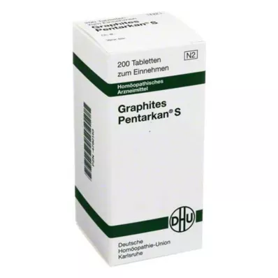 GRAPHITES PENTARKAN S tabletės, 200 vnt GRAPHITES PENTARKAN S tabletės, 200 vnt