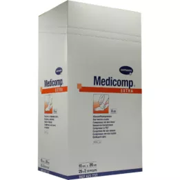 MEDICOMP papildoma vilna.sterilus 10x20 cm 6 sluoksnių, 50 vnt