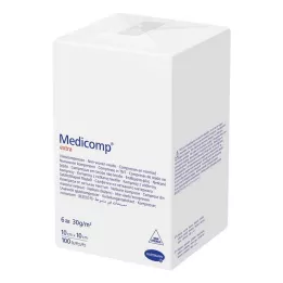 MEDICOMP nesterili 10x10 cm, 6 sluoksnių, 100 vnt