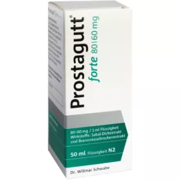 PROSTAGUTT forte 80/60 mg skystis, 50 ml