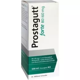 PROSTAGUTT forte 80/60 mg skystis, 100 ml