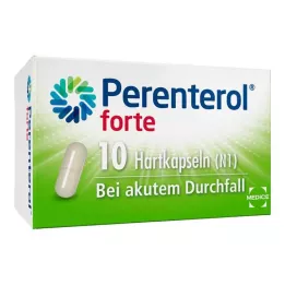 PERENTEROL forte 250 mg kapsulės, 10 vnt