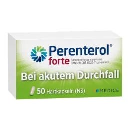 PERENTEROL forte 250 mg kapsulės, 50 vnt