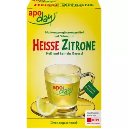 APODAY karštos citrinos Vit.C milteliai, 10X10 g