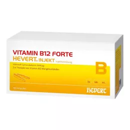VITAMIN B12 HEVERT forte Injekt ampulės, 100X2 ml