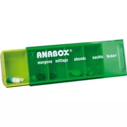 ANABOX Dieninė dėžutė šviesiai žalia, 1 vnt