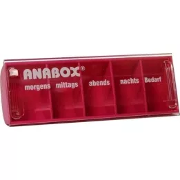 ANABOX Dieninė dėžutė rožinė, 1 vnt