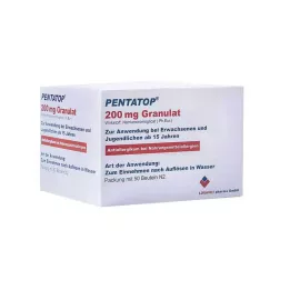 PENTATOP 200 mg granulės, 50 vnt