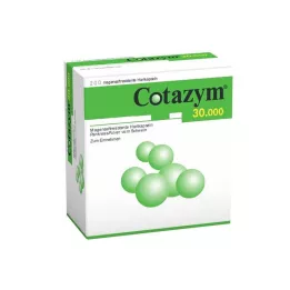 COTAZYM 30 000 granulių skrandyje neirių kapsulių, 200 vnt