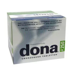 DONA 250 mg dengtos tabletės, 240 vnt
