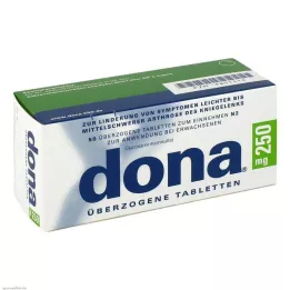 DONA 250 mg dengtos tabletės, 50 vnt