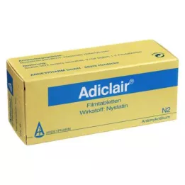 ADICLAIR Plėvele dengtos tabletės, 50 vnt