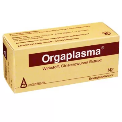 ORGAPLASMA dengtos tabletės, 50 vnt