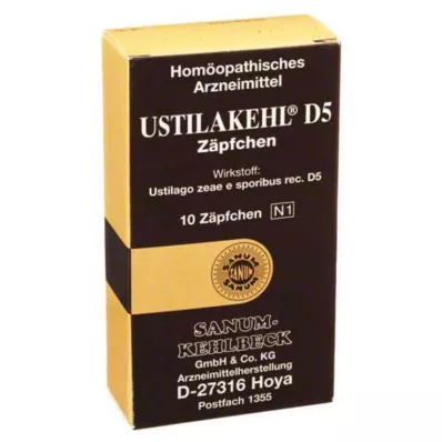 USTILAKEHL D 5 žvakutės, 10X2 g