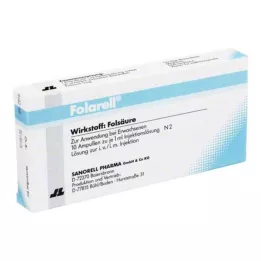 FOLARELL Injekcinis tirpalas, 10X1 ml