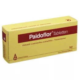 PAIDOFLOR Kramtomosios tabletės, 50 vnt