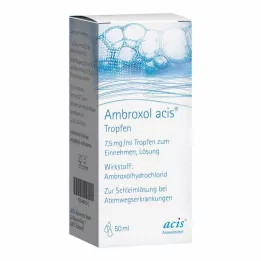 AMBROXOL acis lašai, 50 ml