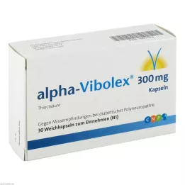 ALPHA VIBOLEX 300 mg minkštos kapsulės, 30 vnt