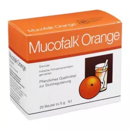 MUCOFALK Orange Gran geriamajai suspensijai ruošti, 20 vnt