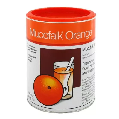 MUCOFALK Orange Gran geriamajai suspensijai gaminti, 300 g MUCOFALK Orange Gran geriamajai suspensijai gaminti, 300 g