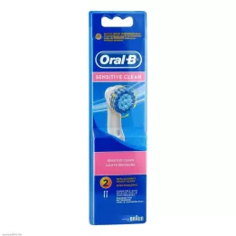 ORAL-B Jautrios šepetėlių galvutės, 2 vnt