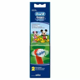 ORAL-B Stages Power šepečių galvutės, 2 vnt