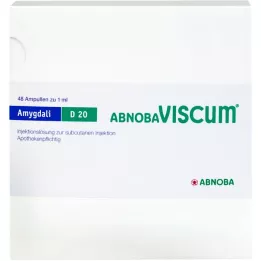 ABNOBAVISCUM Amygdali D 20 ampulės, 48 vnt