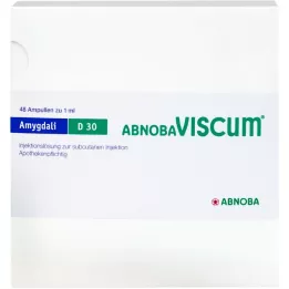 ABNOBAVISCUM Amygdali D 30 ampulės, 48 vnt