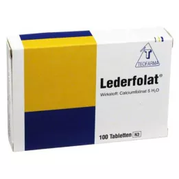 LEDERFOLAT Tabletės, 100 vnt