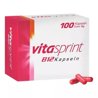 VITASPRINT B12 kapsulės, 100 vnt VITASPRINT B12 kapsulės, 100 vnt