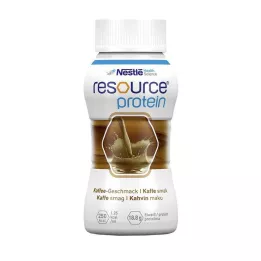 RESOURCE Baltymų gėrimas kava, 4X200 ml