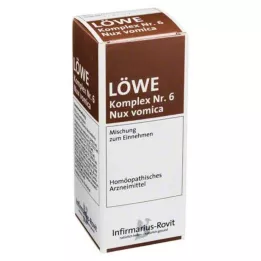LÖWE KOMPLEX Nr.6 Nux Vomica lašai, 100 ml