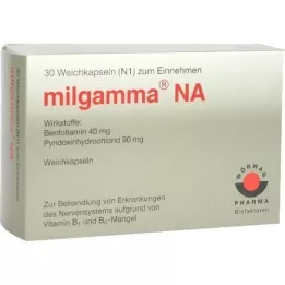 MILGAMMA NA Minkštos kapsulės, 30 vnt