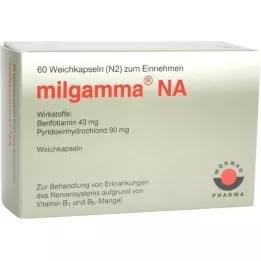 MILGAMMA NA Minkštos kapsulės, 60 vnt