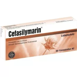 CEFASILYMARIN Plėvele dengtos tabletės, 60 vnt