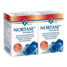 NORTASE kapsulės, 200 vnt