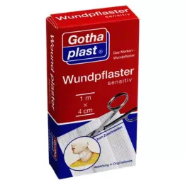 GOTHAPLAST Žaizdų priežiūrai jautrus 4 cmx1 m pjūvis, 1 vnt