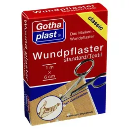GOTHAPLAST Žaizdų tvarsčių stovas 6 cm x 1 m pjūvis, 1 vnt
