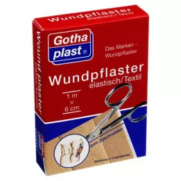GOTHAPLAST Tamprus žaizdų tvarsliava 6 cm x 1 m pjūvis, 1 vnt