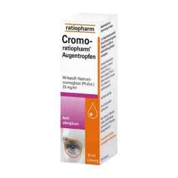 CROMO-RATIOPHARM Akių lašai, 10 ml