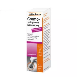 CROMO-RATIOPHARM Nosies purškalas be konservantų, 15 ml