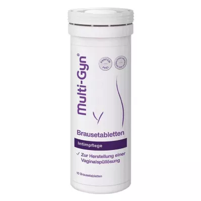 MULTI-GYN Šnypščiosios tabletės, 10 vnt MULTI-GYN Šnypščiosios tabletės, 10 vnt