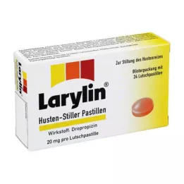 LARYLIN Kosulį slopinančios pastilės, 24 vnt