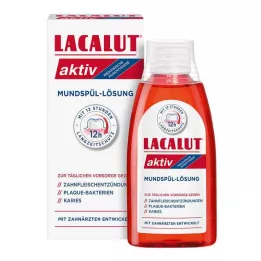 LACALUT aktyvus burnos skalavimo tirpalas, 300 ml